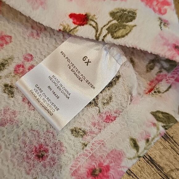 Floral Skort Set Short Skirt, Headband And Top 6X - Picture 5 of 15